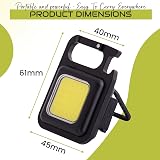 Spanner In The Works 1000 Lumen COB Keychain Work Light LED Torch Black view 7