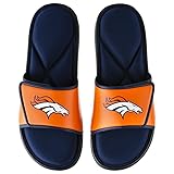 FOCO Denver Broncos NFL Mens Foam Sport Slide - XL