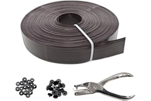 Qlvily Chain Link Fence Privacy Tape, 246ft x 0.15ft Chain Link Fence Slats, Fence Covering Privacy, Brown (200PCS Button + Puncher Included)