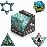 Shashibo DODECA Magnetic Puzzle Cube, Stress Relief Fidget Toy | 100+ Possible Shapes, Sensory Fidget Toy For Adults &amp; Kids, Fun Shape Shifting Puzzle Box For All Ages