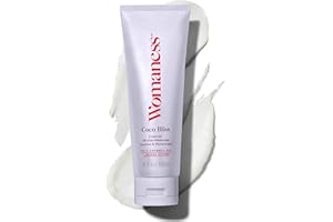 Womaness Coco Bliss Feminine Moisturizer for Dryness – Hydrating Coconut Vaginal Moisturizer for Women – Body & Initimate Moisturizers with Non-Sticky Texture for Dryness Relief & Skin Hydration – 4oz