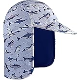 Gifts Treat Kids Legionnaires Hat, UPF 50+ Sun Protection Swim Cap Flap Hat for Kids, Quick Drying Sun Hat for Beach Seaside