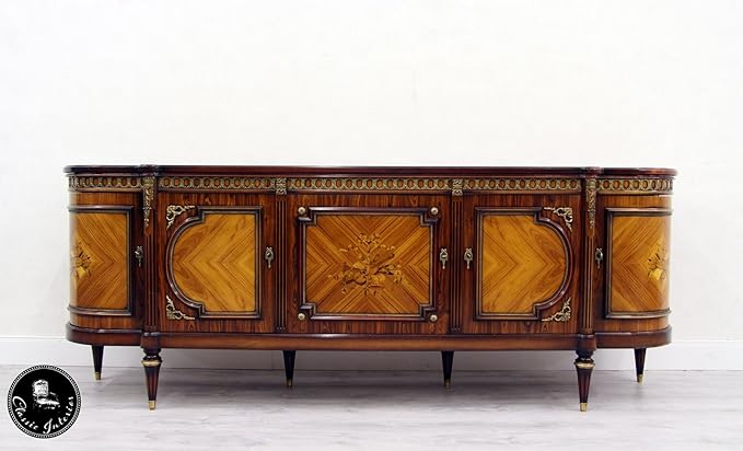 Kommode Empire Chippendale Antik Schrank Barock Spiegel Bar: Amazon.de