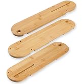 3-Pack Zero Clearance Table Saw Inserts with Riving Knife Slot | Compatible with Delta 36-725, 36-725T2, 36-5152, 36-5000 and 36-5000T2 Table Saws