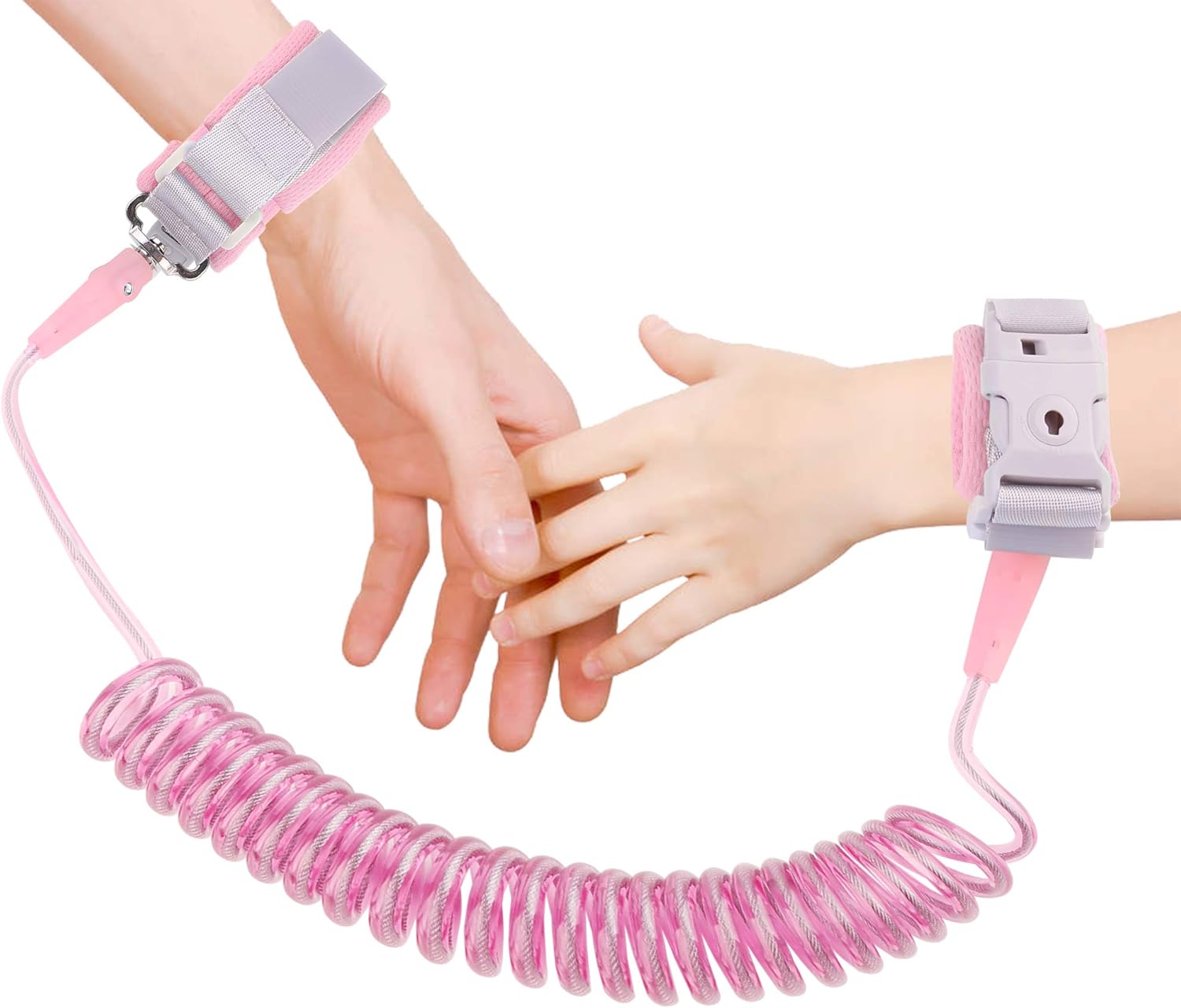 Anti Lost Wrist Link, Toddler Safety Leash with Key Lock, Safety Wrist