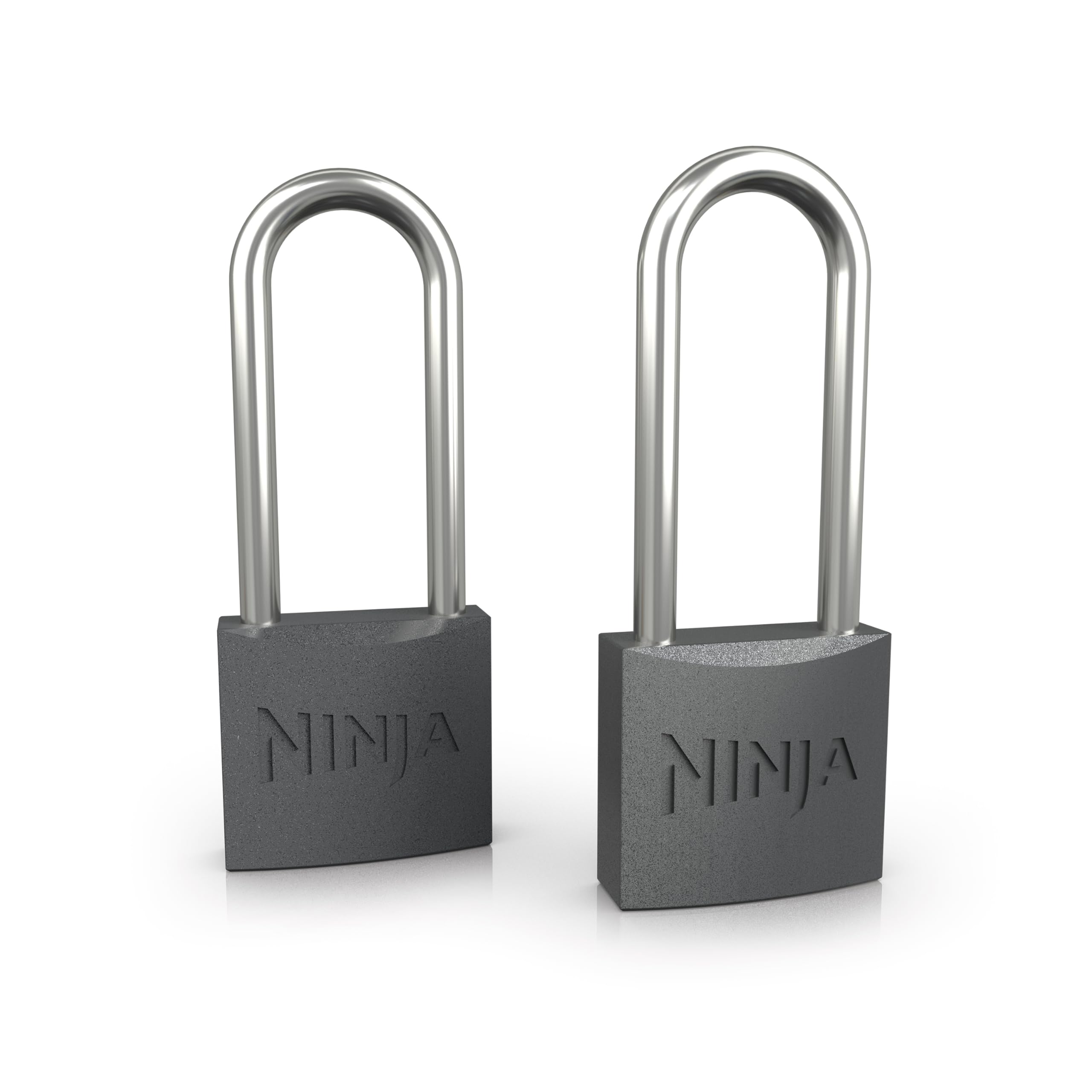 Ninja FrostVault Perfect-Fit Padlocks, Pack of 2 Cooler Padlocks with Durable Hardened Steel Shackle & Double Bolt, Cooler Accessory for Outdoors, Camping & Travel, XSKPDADLOCKEUK