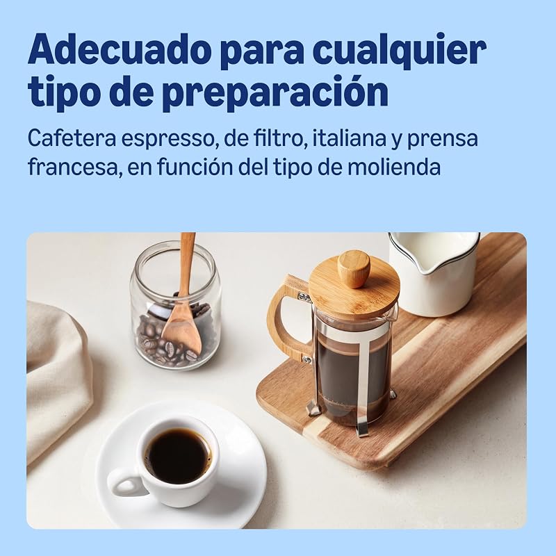 Grãos de Café Intensos, Torra Escura, 2kg (2 pacotes de 1kg), Certificado pela Rainforest Alliance
