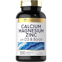 Calcio, Magnesio Y Zinc X 100 Cápsulas De 500mg – El Naturista
