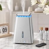 Essential Oil Diffuser for Home,150ML Aromatherapy Diffuser Humidifier | with Remote Control,Covers Up to 3000 Sq.Ft,4 Mist Levels,7-Color LED Light for Home,Bedroom,Office,Spa