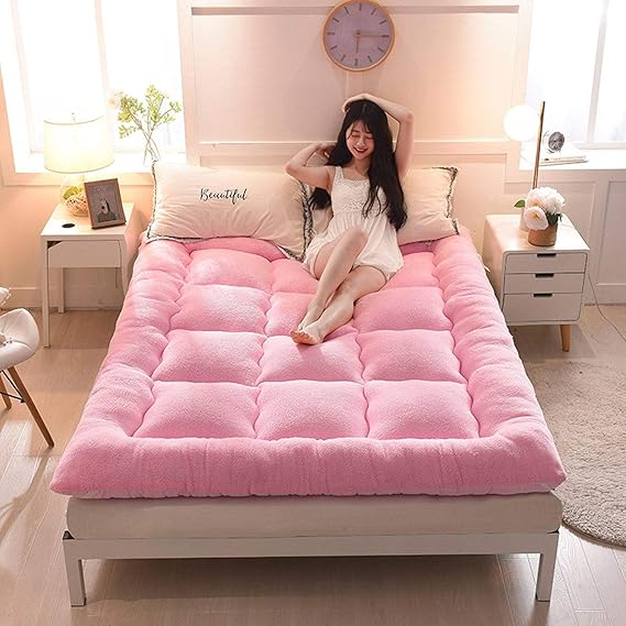 SHUI Traditional Japanese Sleeping Mat, Topper Portable