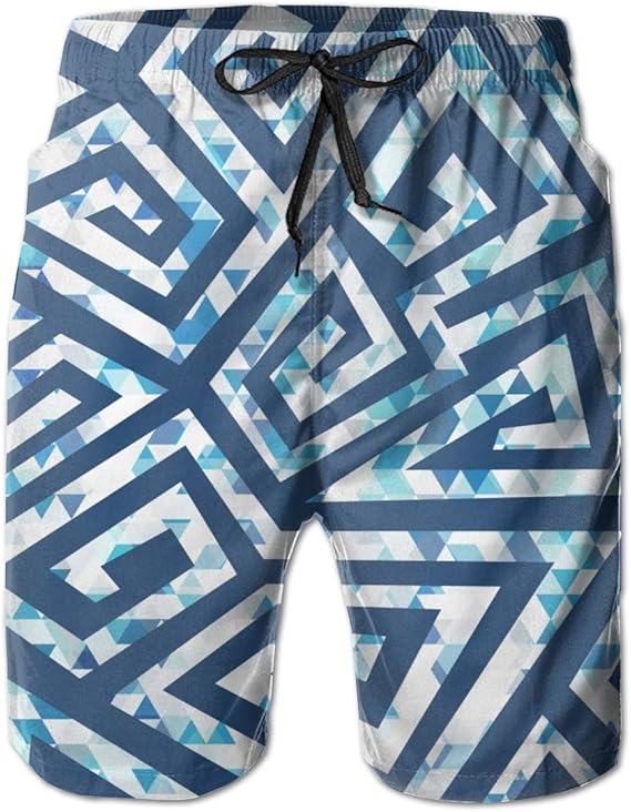 Attackingstop Men's Waterproof Summer Swimsuit Beach