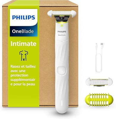 OneBlade Intimate - Rasez et taillez avec une protection supplémentaire pour la peau, modèle QP1930/30