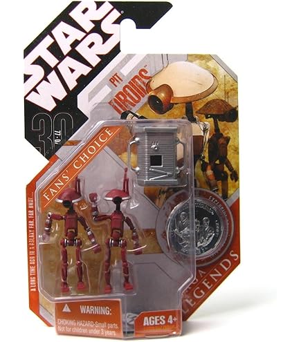 Amazon.com: Star Wars: Episode I Pit Droids Action Figure Set