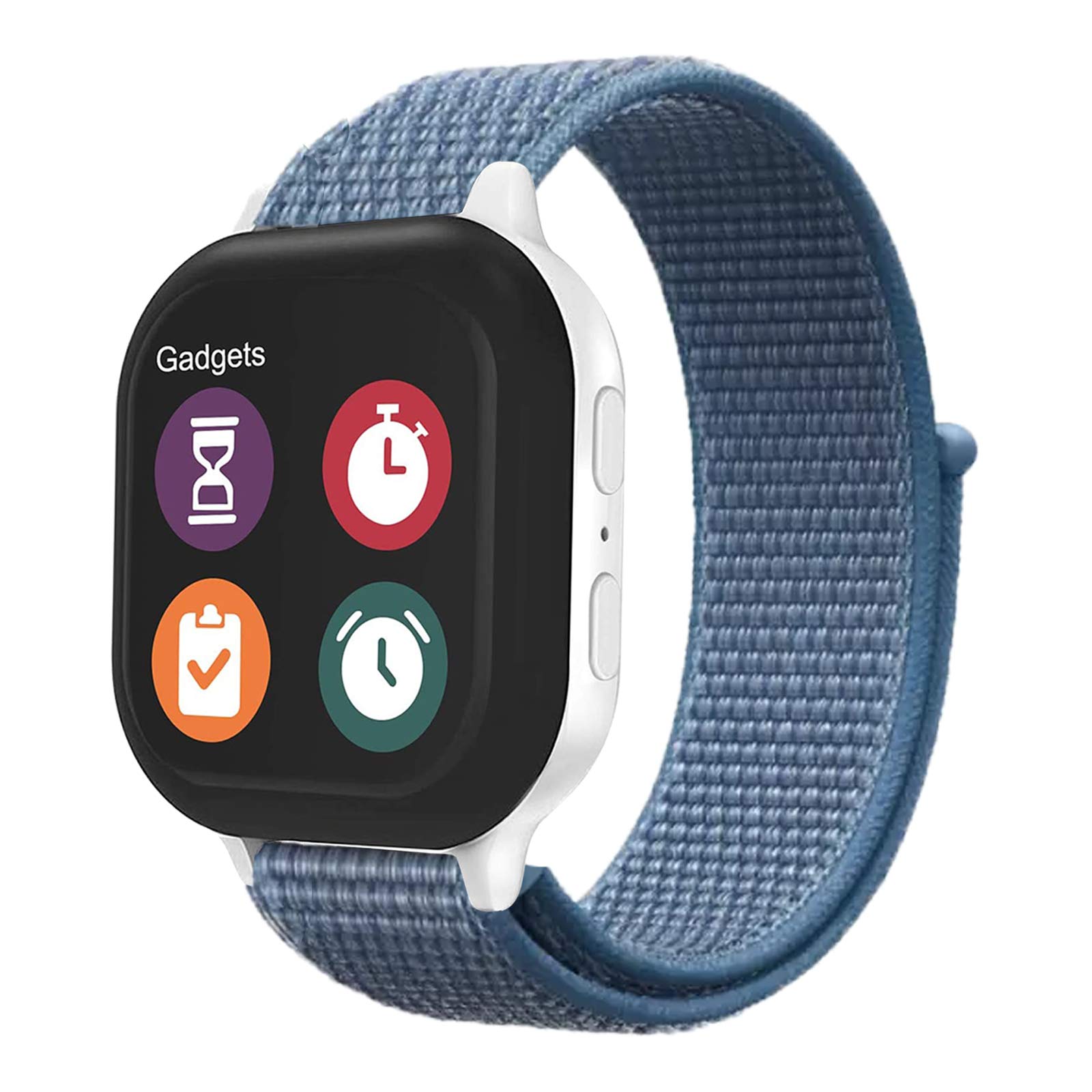 OWKEY Kids Band Replacement Compatible with Gizmo Watch 3 2 1/ Gabb Watch 3e 3 2 1, Breathable Hook & Loop Nylon Watch Bands with 20mm Quick Release Pins