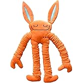 Mushies Stretchable Pop Tube Toy – Extra-Long 18" Retractable Arms/Legs, Hook and Loop Hands/Feet – Wearable, Bendable Fidget for Focus, Mood & On-The-Go Fun