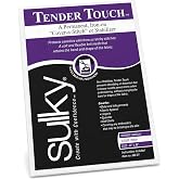 Sulky Cut-Away Embroidery Stabilizer Iron-On White 20x36 cm