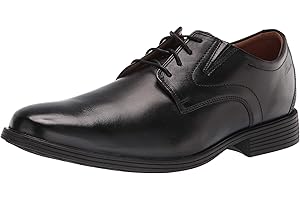 Clarks Mens Whiddon Plain Shoes Oxford
