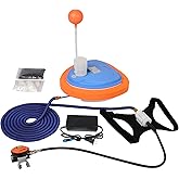 HQLYZJDV Battery-Operated Scuba Dive System, 3.5H/5.5H Rechargeable Diving Ventilator with 33ft Hose &amp; Regulator, Scuba Tank Underwater Breathing Device, Tankless Dive System for Recreational Diving