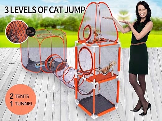 portable cat playpen