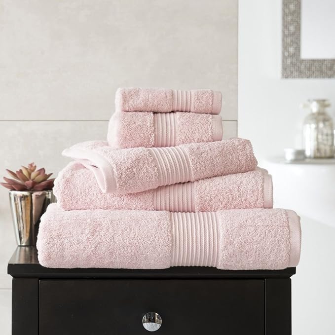 Deyongs Bliss Pima 100 Cotton 650gsm Bathroom Towel Pink (Hand Towel) Amazon.co.uk