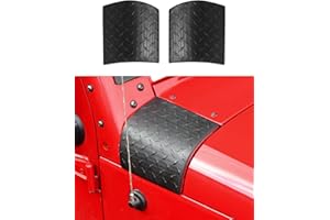 Cowl Body Armor Outer Cowling Cover Trim Fit for 2007-2018 Jeep Wrangler JK JKU Unlimited Rubicon Sahara X Off Road Sport Cor