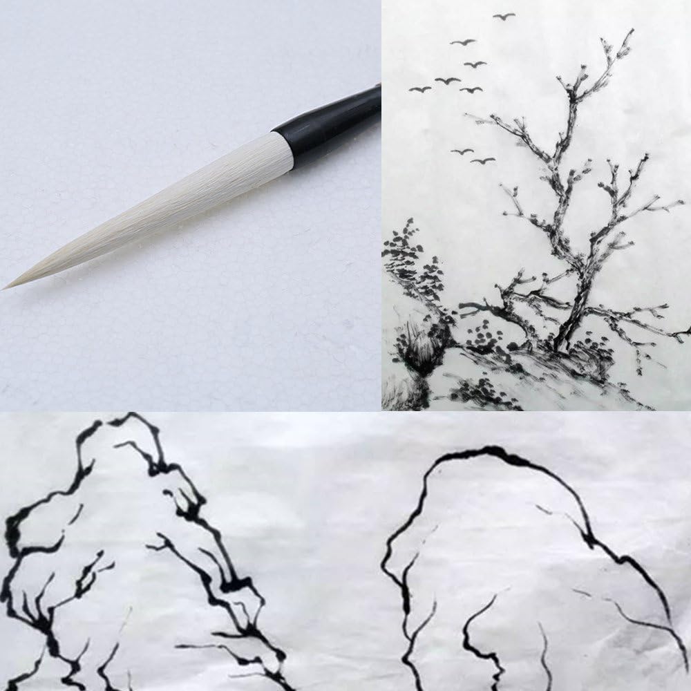 MB030 Hmay Artist's Calligraphy and Sumi Brush - Specially for Landscape Painting and Line Drawing