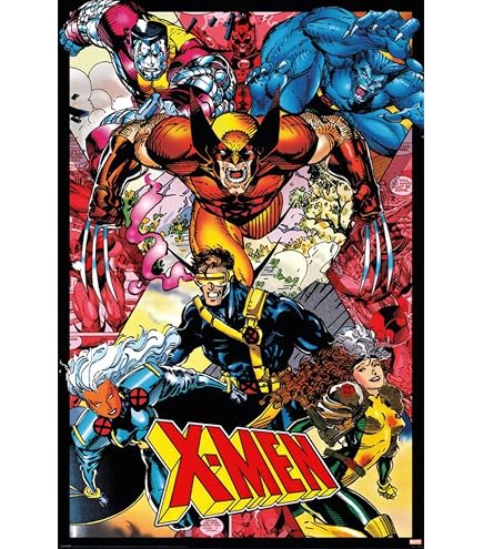 Amazon.com: Trends International Marvel Comics - The X-Men - Team