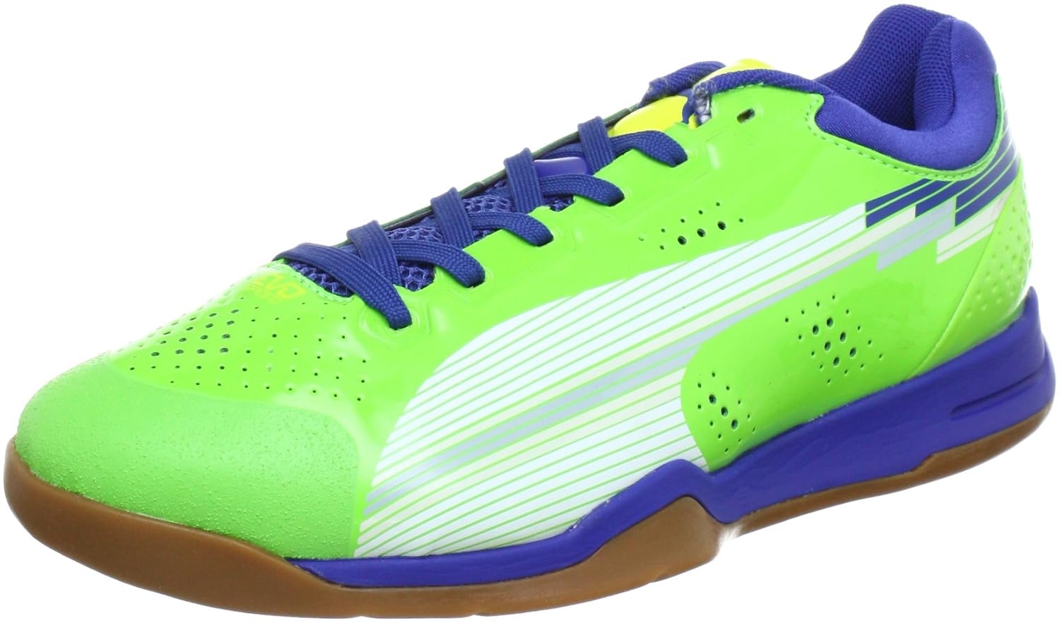 Puma evoSPEED Indoor 1 Handballschuhe Unisex Erwachsene, Herren, grün