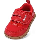Toddler Wide Toe Box Barefoot Shoes Boys Girls Zero Drop,Baby First Walking Shoes Glitter Little Kids Sneakers Non-Slip Preschool Running Tennis Canvas Casual Preschool Outdoor Activities