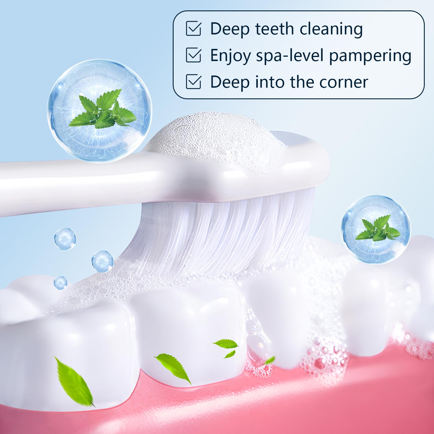 Photo 1 of 2 PCS Toothpastes for Enamel Protection, Gentle and Effective Formula, Fresh Breath Fresh Mint Flavor (4.23oz)