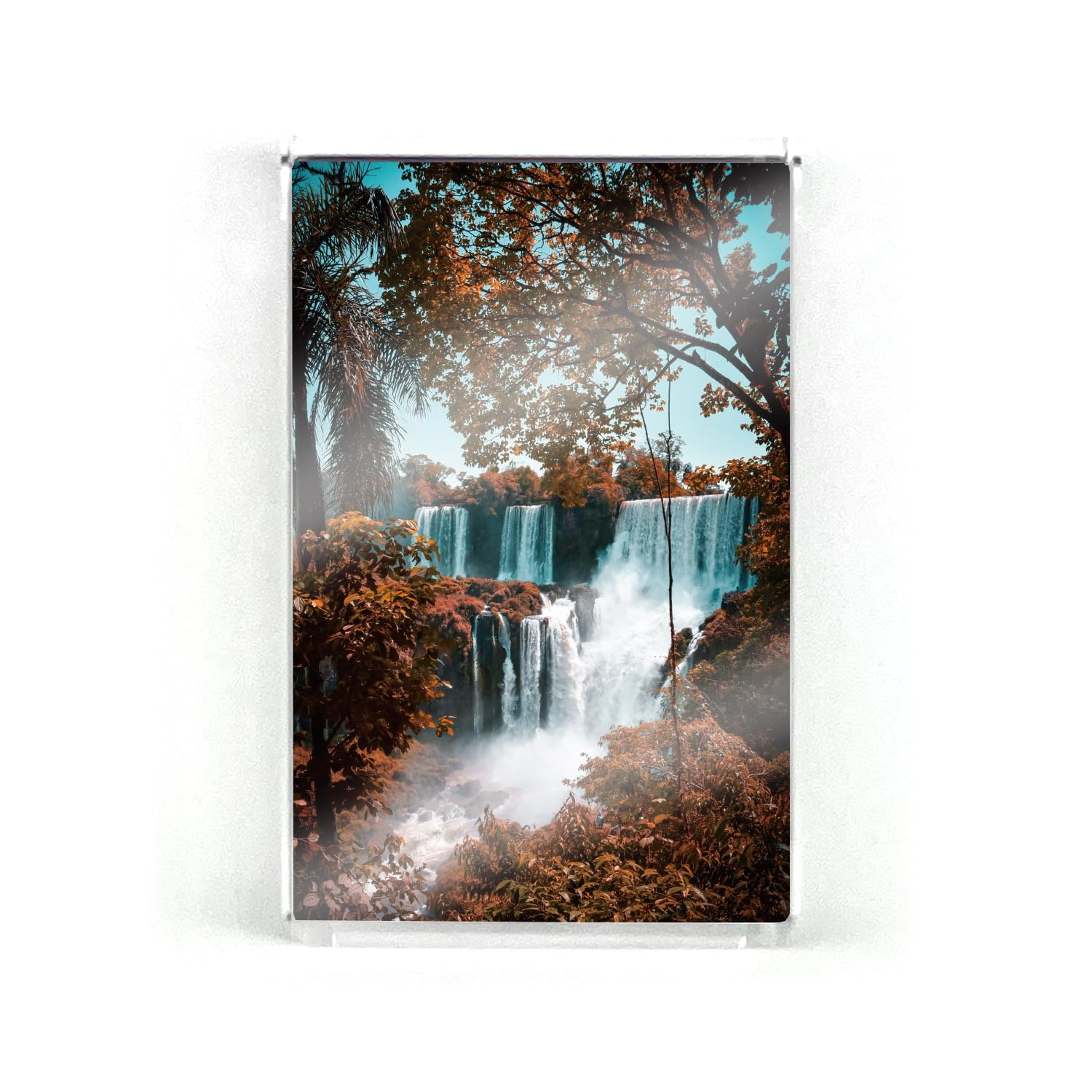 LWAY Paperweight Crystal Rectangle 380g Vertical Type (Valley)