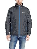 Columbia Men's Saddle Chutes Jacket, Black/Super