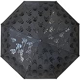 Suck UK - Skull Umbrella Black Umbrella Compact Umbrellas for Women & Gothic Accessories Skull Gifts & Mens Umbrellas Windproof Gothic & Gifts Decor & Goth Decor