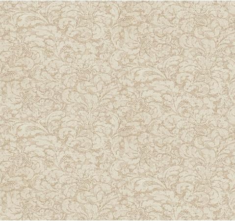 York Wall Coverings Aged Elegance Lorraine Wallpaper Color Off White Light Brown Amazon Co Uk Kitchen Home