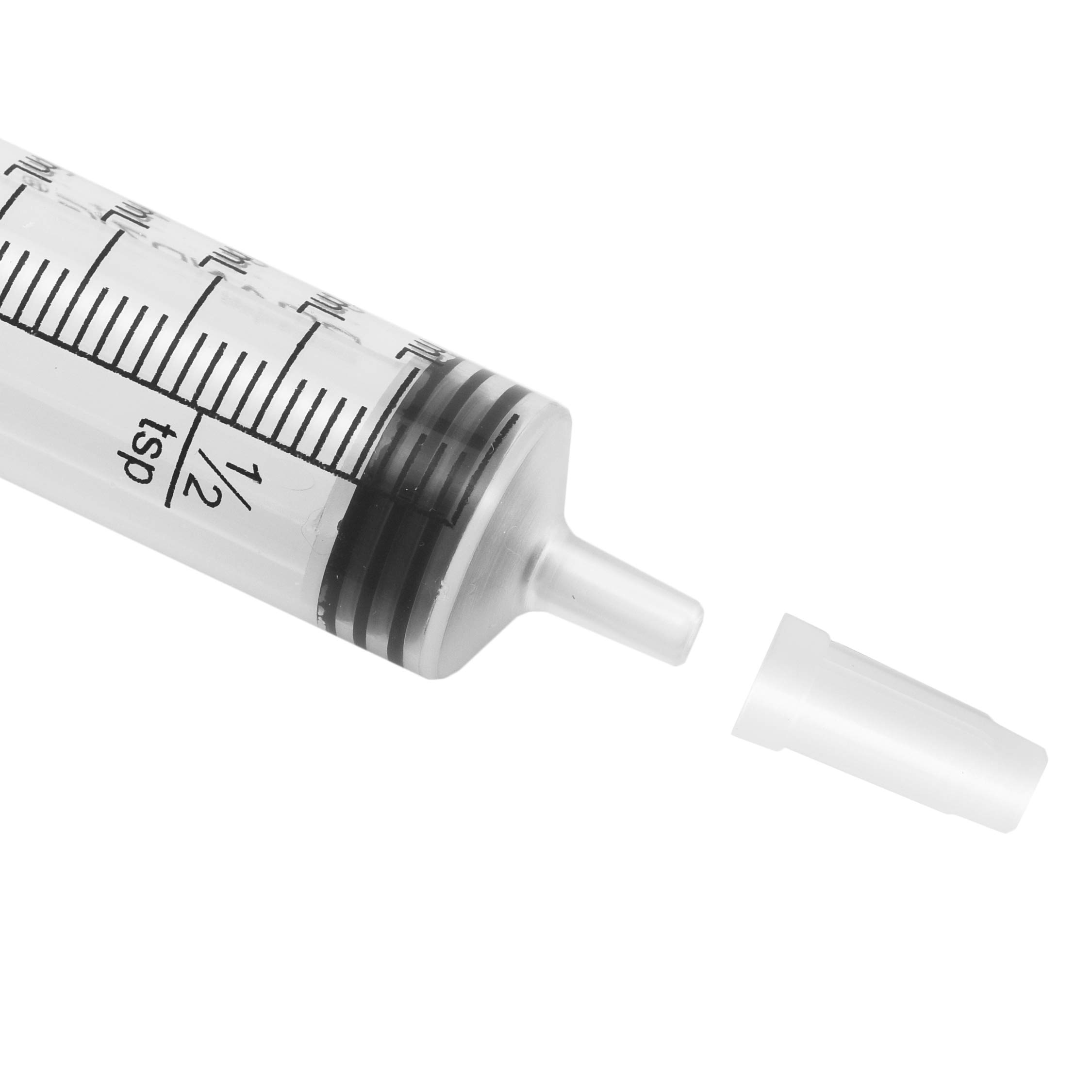 10ml Oral Syringe With Cap (100 Pack) Oral Dispenser Without Needle
