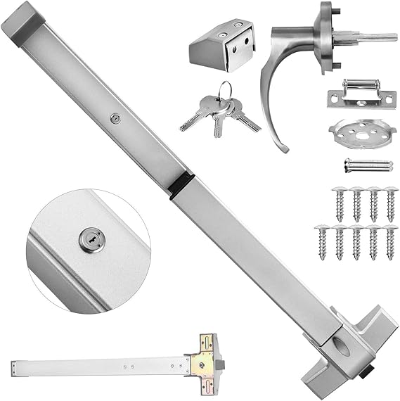 Summile Door Push Bar Panic Exit Device with Exterior