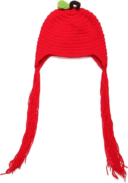 Amazon Co Jp Breeze 赤ちゃんコスプレ衣装 ベビー コスチューム きぐるみ 毛糸 鈎針編みニット帽子 赤ちゃん写真記念服 変身仮装 0 12ヶ月ベビーに赤色の ベビー マタニティ