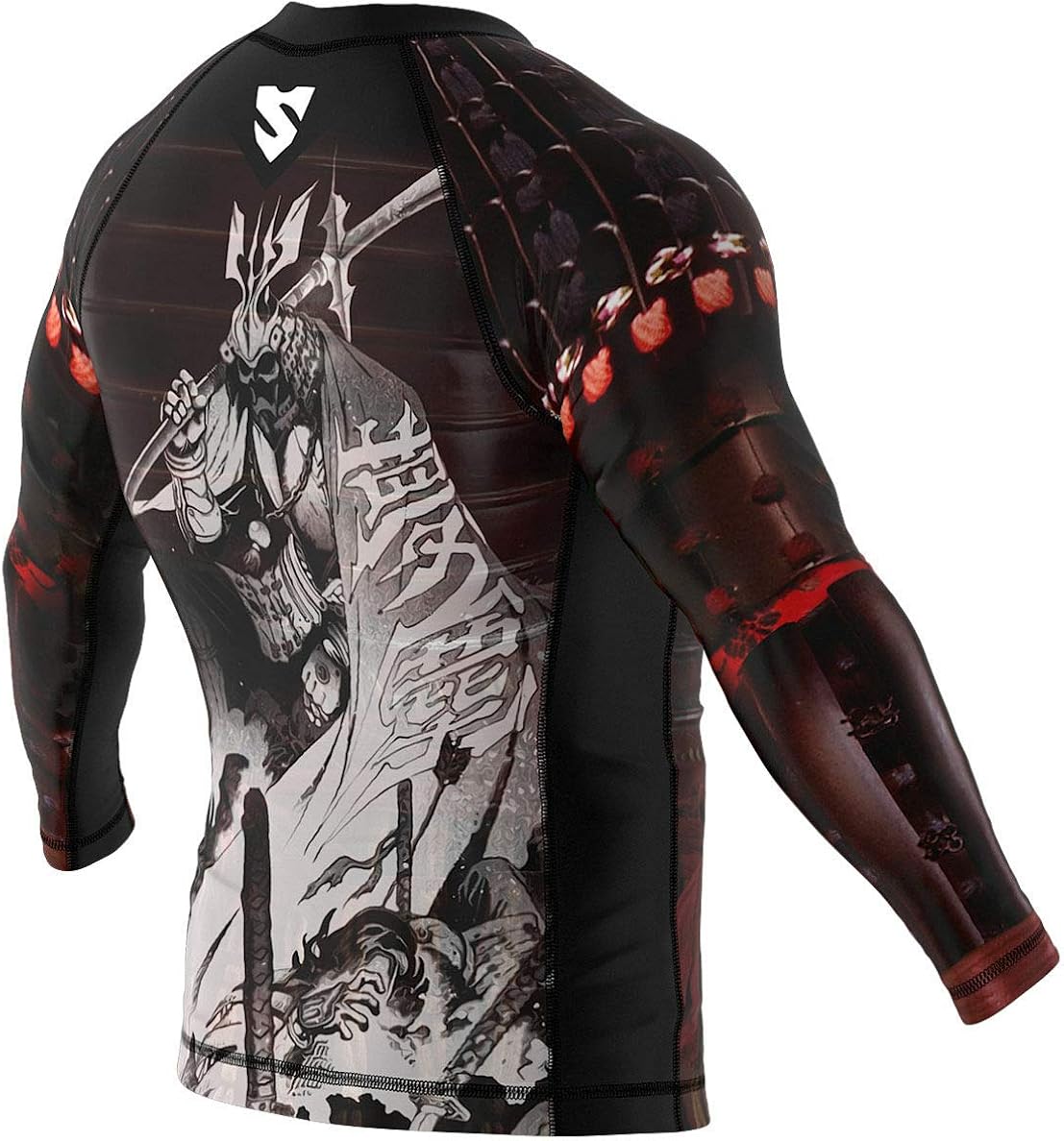SMMASH Rashguard Longsleeve for Martial Arts Professional Sportswear, Slim Fit Compression Tops for Men Breathable and Light - Image 4