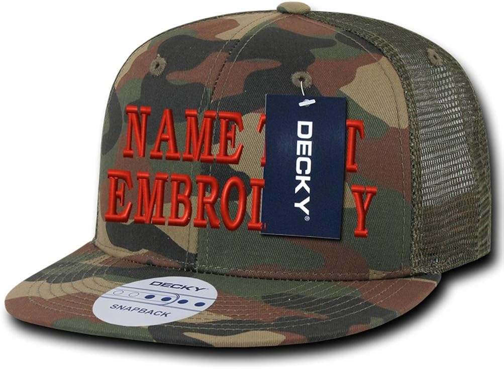 custom embroidered snapback hats