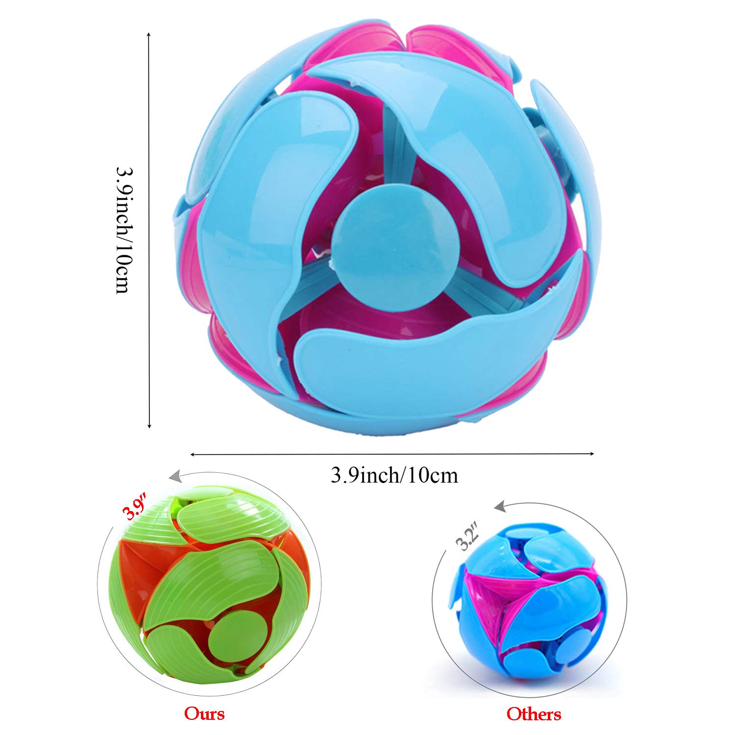 Galleon Switch Pitch Ball, Kingtree Color Changing Ball For Teens