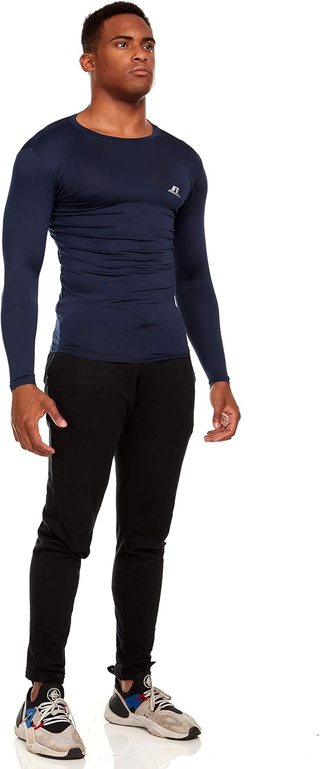 russell long sleeve compression shirt