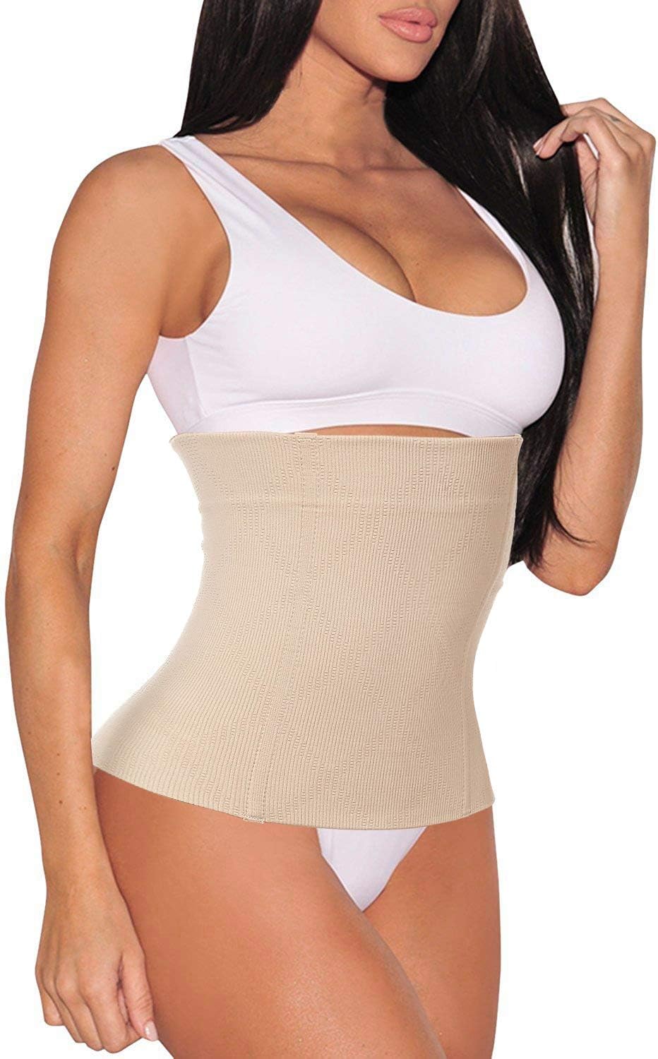 JITIFI Women Waist Shaper Postpartum Belly Wrap Support Tummy Control Girdle Slimming Recovery Shapewear