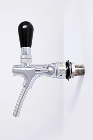 Zapfhahn mit Kompensator aus Messing