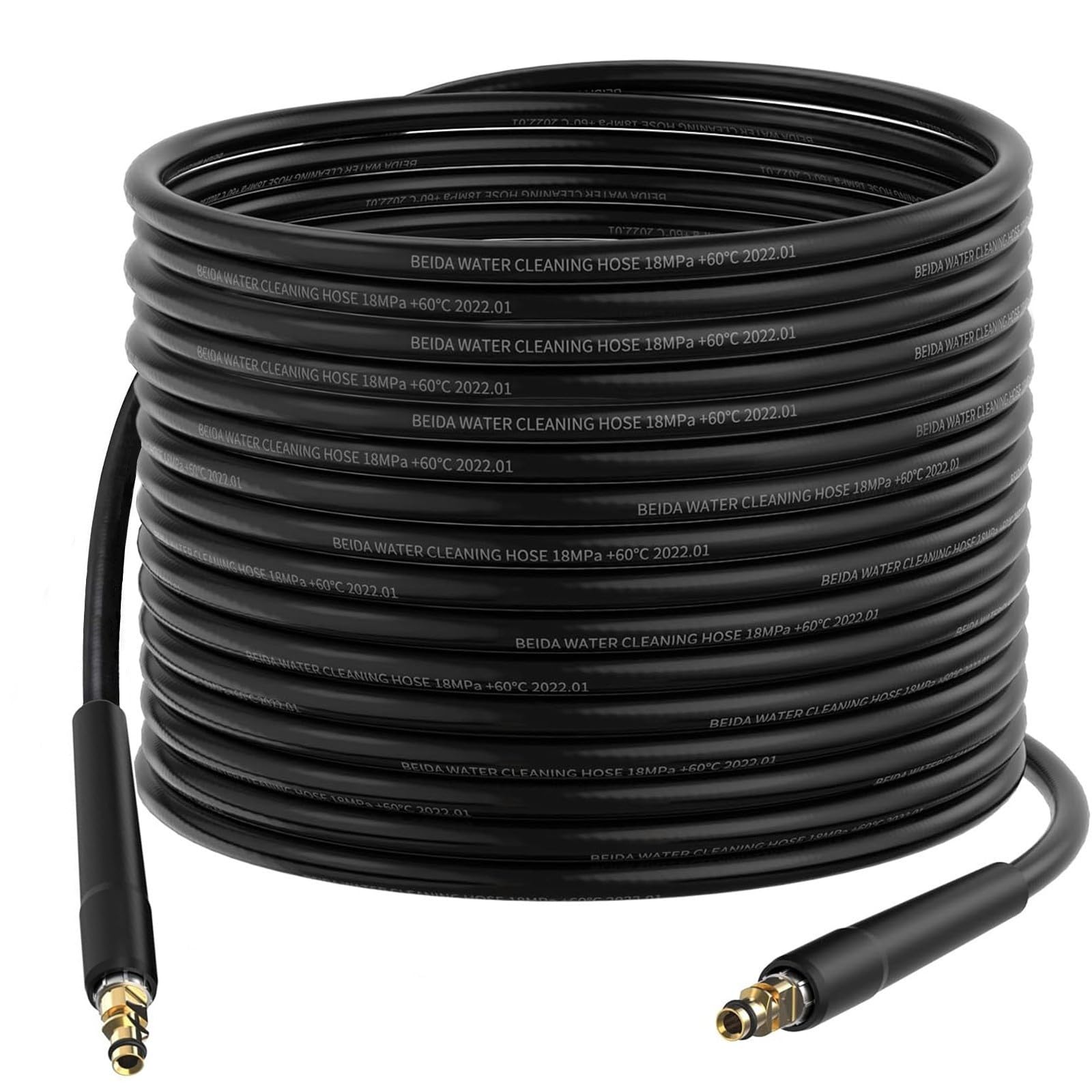 Stone Banks 15m Pressure Washer Hose for Karcher Quick Connect System, High Pressure Washer Replacement Hose for Kärcher K2 K3 K4 K5 K6 K7,Pressure Washer Accessory for Kärcher