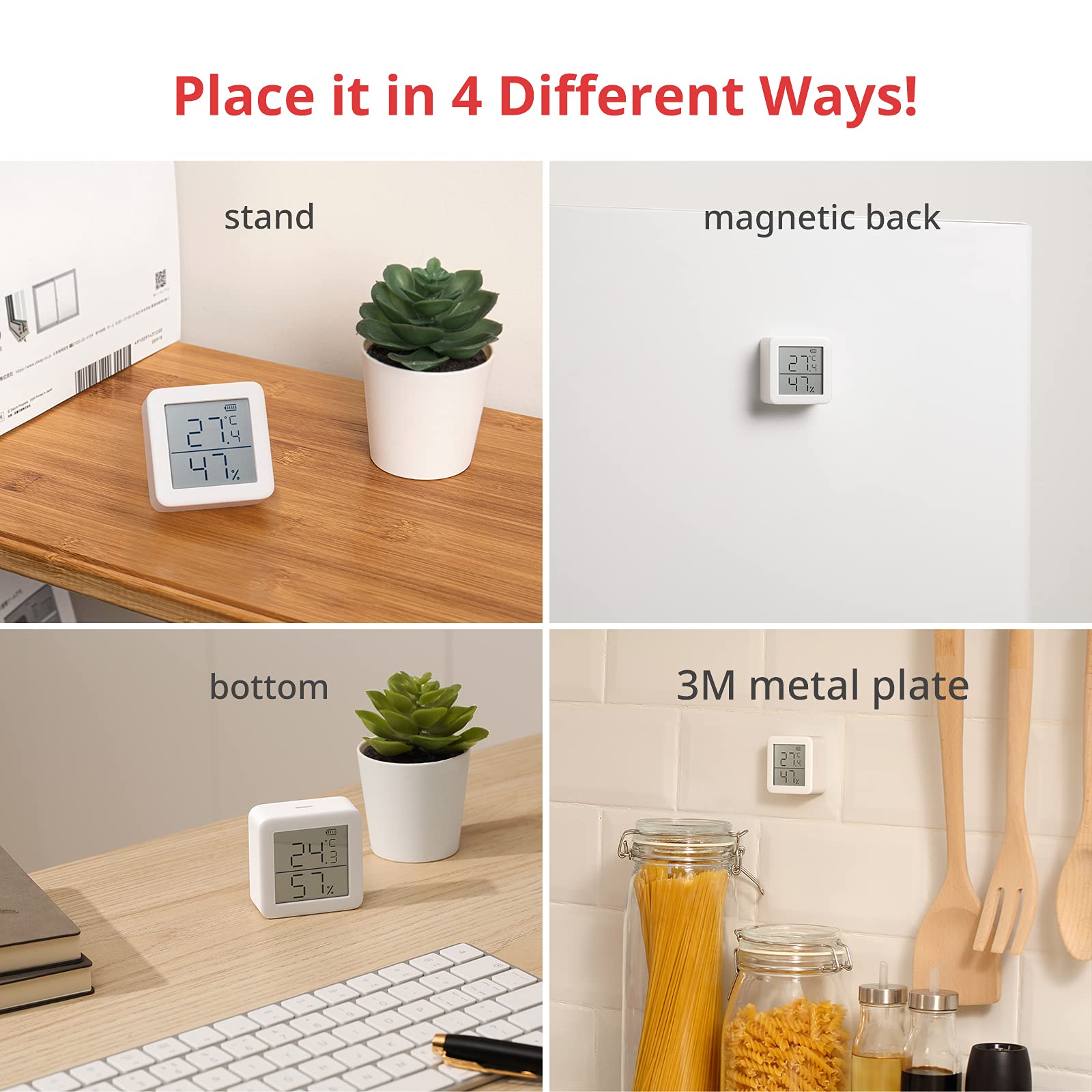 SwitchBot Smart Hygrometer Thermometer, Hygrometer Indoor Humidity