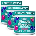Simply Nature's Promise Blossom Nutrition - Daily Greens & Superfood Powder + Collagen + Probiotics for Women's Digestive Health & Bloating Relief. Help Your Health Bloom - 3 Month Supply