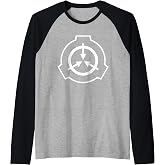 SCP Foundation White Logo Raglan Baseball Tee