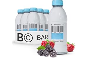 DRINK BARCODE Barcode with Electrolytes, BLUEKISS (12 Pack) - Premium Hydration, No Added Sugar - Adaptogen-Powered Plant-Based Beverage - 12 Vitamins & Minerals for Immunity & Performance