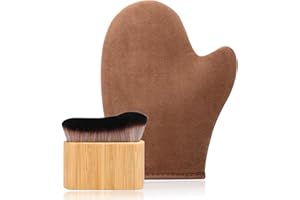 KELILO 2 in 1 Self Tanning Mitt Self Tanner Mitt Kit Self Tan Mitt Applicator Tanning Gloves Self Tan Mit Self Tanner Glove T
