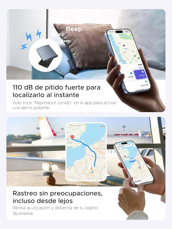 FineTrack Slim Duo 2 Avec iOS Find My et Android Find Hub